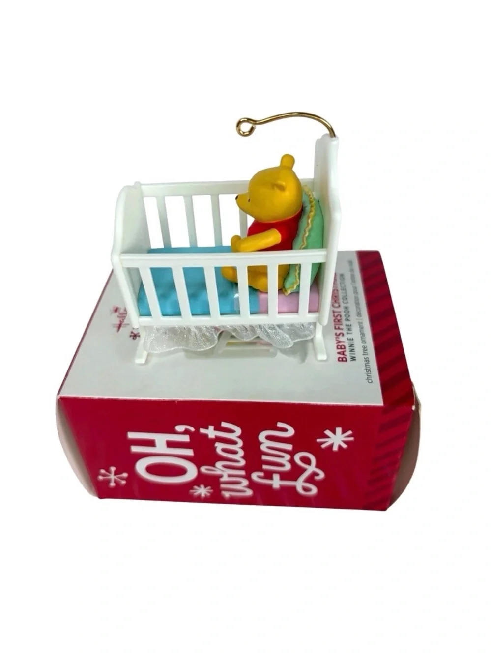 Hallmark Keepsake Ornament Baby’s First Christmas 2014 Winnie The Pooh Disney